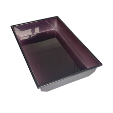 Clear polycarbonate vacuum forming plastic trays for pets